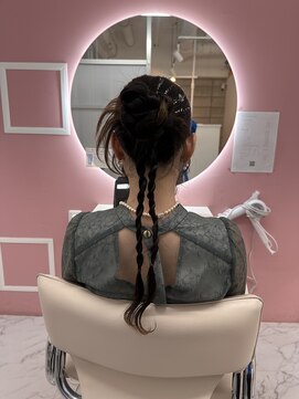 ビンナ(BINNA) かわいい♪カチモリヘアセット