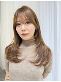 レイヤー美容師が作るワンカールでまとまるスタイル