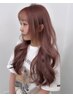【ダメージ軽減】ケアブリーチオンカラー+カットorシステムトリートメント