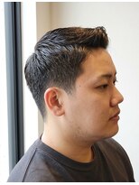 ワンワンオー バーバーショップ 長浜店(@110 BARBER SHOP)&nbsp;アップバング×テーパードショート