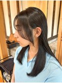 顔周り小顔見せカット