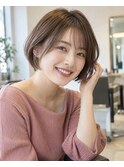 ショートボブ髪型20代30代40代50代前髪あり前髪なし面長丸顔亀有