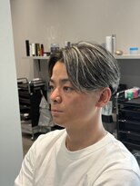 ドゥーエン 上本町店(DoEN)&nbsp;ハイライト　メッシュ×センターパート
