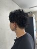 メンズカット＋水素ケアパーマ＋TOKIO ￥16500
