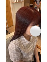 ポルカドット 豊橋店(Polkadot)&nbsp;秋◎ツヤ感のあるレッドブラウン