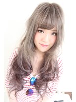 オズ ヘアーアンドトータルビューティー(OZ hair&total beauty) アッシュ×バイオレットのグラデーションカラー☆