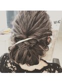 お呼ばれヘアアレンジ