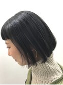 "wealstar  hair design"天王寺あべの ミニボブ