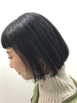 ウィールスター(Wealstar) "wealstar  hair design"天王寺あべの ミニボブ