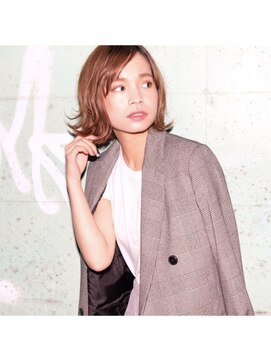 ノア 大宮店(Noa) ミルクティーベージュ/ショートボブ/ショート/カット＋カラー