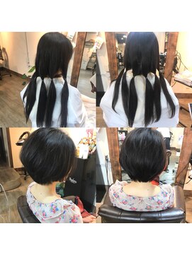 アティック(attic) ショートボブ