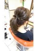 【neolive cino】簡単ヘアアレンジ お出掛けポニー☆