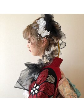 ヘアールームキュー(HAIR ROOM quu+) 成人式アレンジ☆