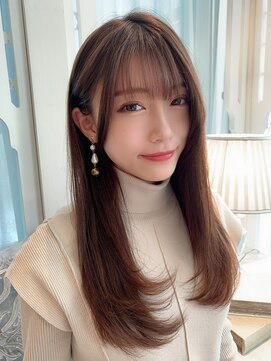 ロンド ロビン 栄(Lond robin) 【Lond robin】河野まい ナチュラルストレート