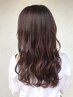デザインカット＋デザインパーマ＋前処理Tr￥9300