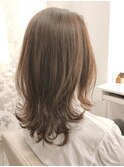 鎖骨レングスレイヤースタイルおすすめ神戸垂水明石