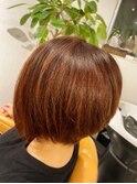 ショートボブヘアー