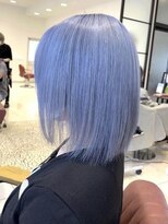 クアトログランシュ ひたちなか店(QUATRO×GranCieux)&nbsp;2ブリーチ×ブルーシルバー