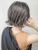 ソース ヘア アトリエ 京橋(Source hair atelier) ホワイトベージュハイライト