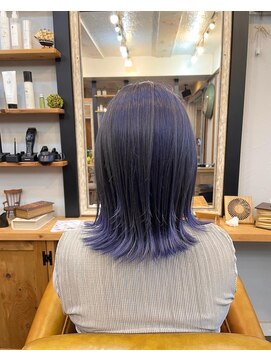 トルチェ(toRtue) ブルーバイオレット×外ハネ