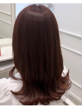 リルミー(Lilme) 【ブリーチなし赤ピンクカット