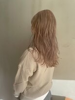 クシュ 所沢東口店(kusyu...) フェザーショートクラゲヘアーアプリコットオレンジブルーカラー