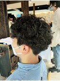 スパイラルパーマ