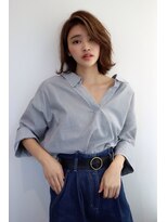 エレン 池袋(ElEn.)&nbsp;【エレン池袋】小顔カット×くびれミディ　韓国ヘア　髪質改善