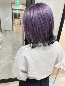 チェレ オレ 新金岡店(Chere ore) ロイヤルパープル/髪質改善カラー/艶髪