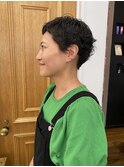 クセ毛風/ベリーショート