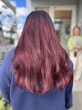 ヘアサロン ワンワールド(Hair Salon One World) チェリーピンク