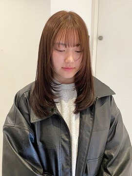 イト(ito) 【 ito ／ 梅田 】ベージュカラー×顔周りレイヤー