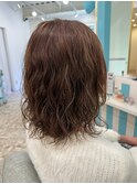 魅力上がる大人のラフパーマ♪