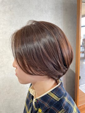 ヘアーサロンカルド(hair salon CALDO) グラボブのミディアムレングス
