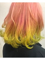 ロア 福岡天神本店(LORE)&nbsp;ダブルカラーベージュカラーケアブリーチカラーハイトーンカラー