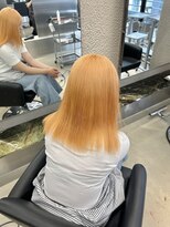 ペレ 栄店(PELE) 切りっぱなしボブ/エアリーロング/美髪/ピンクブラウン/栄