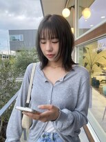 エムサロン 元総社(emusalon)&nbsp;【Yuuka】柔らかさたっぷりのオリーブベージュ