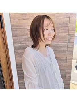 ラポードヘアークラフト(RAPPORD hair craft) ミディアムウルフボブ