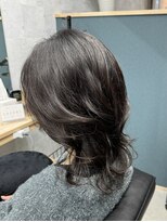 ウーパー(UPA)&nbsp;ミディアムウルフ×デジタルパーマ