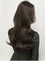 ラベスト キョウト(LOVEST)&nbsp;ウェーブヘア/レイヤーカット/アッシュブラウン/艶髪