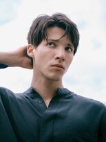 ヤイエ 青山店(yiye)&nbsp;センターパートニュアンスパーマワンカールパーマ韓国コンマヘア