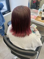ゴウトゥデイシェアサロン 町田店(GO TODAY SHAiRE SALON)&nbsp;高発色レッドカラー♪