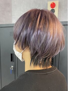 メロウメンズライン 神戸三宮(mellow men's line) ウルフ×インナーカラー