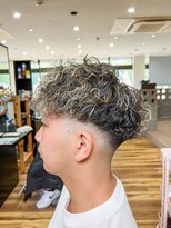 スウェル 津田沼店(Swell)&nbsp;ハイライト×スペイン[津田沼駅/Men's/メンズカット/パーマ]