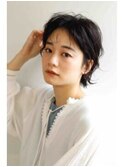 大人かわいいくびれ外ハネショートイメチェン20代30代40代50代