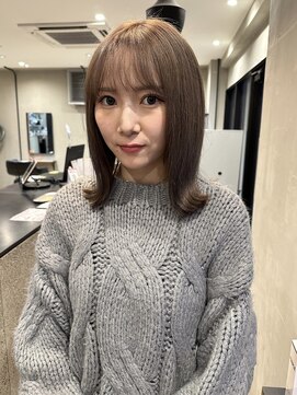 コージーベルベット(Cosy Velvet) #グレージュ