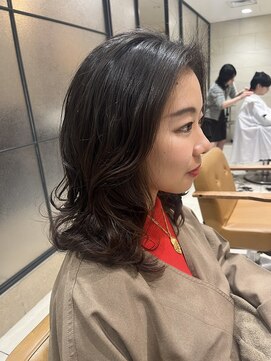 ピークアブー アヴェダ 池袋東武(PEEK-A-BOO AVEDA) ミディアム×デジタルパーマ