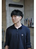 ツイストスパイラルパーマ/ツイスパ/マッシュ/メンズパーマ