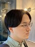 【新規】カット＋部分ストレートパーマ