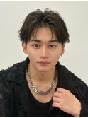 フェザーショート/センターパート/原宿/表参道/メンズ/10代/20代